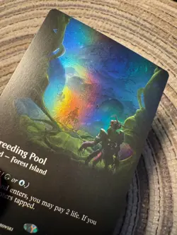 BREEDING POOL FOIL [Borderless] - Rare - EOE Edge of Eternities MTG #278 - Image 2