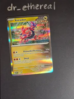 Koraidon - 091 (Prerelease) [Staff] - SV: Scarlet & Violet Promo Cards (SVP) - Image 1