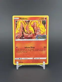 Moltres SWSH185 SWSH: Sword & Shield Promo Cards Holo NM - Image 1