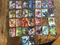 MTG Art Series Zendikar Rising card lot, gold stamped signature 62/81 NM/LP - Image 2