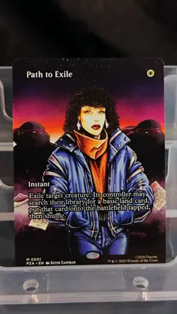 Magic The Gathering Path to Exile White Instant Regular borderless - Image 1