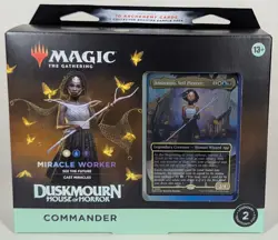 MTG Duskmourn - Miracle Worker Commander Deck | Precon | Magic | DSC - Image 1