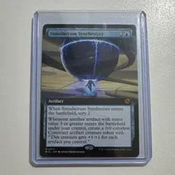 Magic: The Gathering Simulacrum Synthesizer Artifact Outlaws of Thunder Junction - Image 1