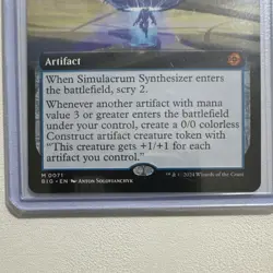 Magic: The Gathering Simulacrum Synthesizer Artifact Outlaws of Thunder Junction - Image 4