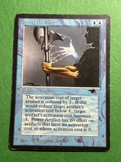 **Power Artifact** ~Antiquities~ MTG: Magic the Gathering, Heavy Play (HP) - Image 1