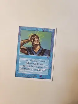 Magic The Gathering Unlimited Set Psionic Blast LP Condition OC3424 - Image 1