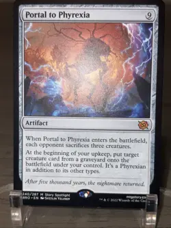 Magic the Gathering Portal to Phyrexia 240 Brother's War NM - Image 3