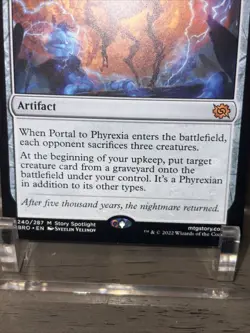 Magic the Gathering Portal to Phyrexia 240 Brother's War NM - Image 5