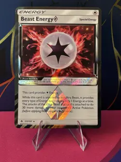 Pokemon Beast Energy Prism Star 117/131 SM-Forbidden Light Special Energy Holo - Image 1