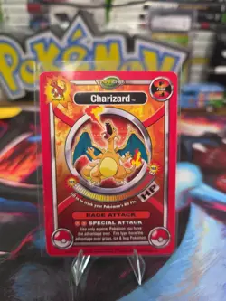 Pokemon TCG Charizard 2000 ThinkChip Hasbro Super Rare Card Non-Holo- LP - Image 1