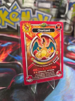 Pokemon TCG Charizard 2000 ThinkChip Hasbro Super Rare Card Non-Holo- LP - Image 2