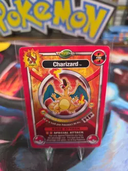 Pokemon TCG Charizard 2000 ThinkChip Hasbro Super Rare Card Non-Holo- LP - Image 3