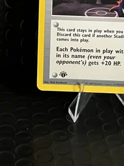 Rocket's Hideout - 1st Edition - 63/64 Neo Revelation - Pokemon TCG - 2001 - Image 5