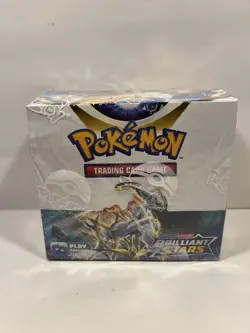 Pokemon TCG: Sword & Shield – Brilliant Stars Booster Box - Sealed - Image 1