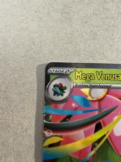 Mega Venusaur ex 2025 Pokemon Mega Evolution Promo #013 Black Star Promo Holo - Image 2