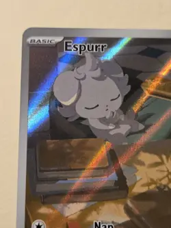 Espurr 95/88 Pokemon TCG Illustration Rare Perfect Order English IR Holo NM - Image 3