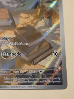 Espurr 95/88 Pokemon TCG Illustration Rare Perfect Order English IR Holo NM - Image 5