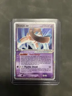 LP Deoxys ex (Defense Forme) 99/107 Deoxys Holo Pokemon TCG Vintage - Image 1