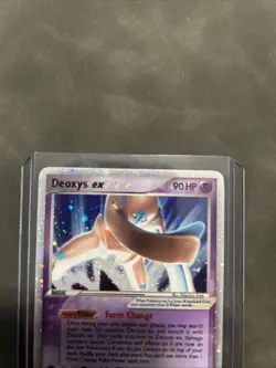 LP Deoxys ex (Defense Forme) 99/107 Deoxys Holo Pokemon TCG Vintage - Image 2