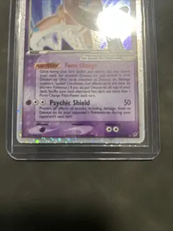 LP Deoxys ex (Defense Forme) 99/107 Deoxys Holo Pokemon TCG Vintage - Image 3