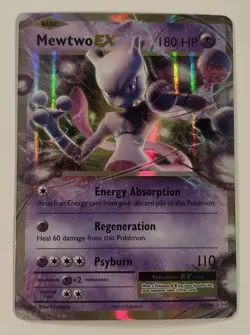 Mewtwo EX 52/108 Evolutions Holo LP Pokemon - Image 1