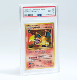 1996 Pokemon Base Set Japanese #6 Charizard Holo PSA 10 - Image 2