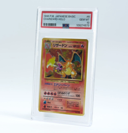 1996 Pokemon Base Set Japanese #6 Charizard Holo PSA 10 - Image 3
