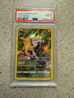 Pokemon Lost Origin Pikachu TG05/TG30 Trainer Gallery Holo PSA 10. NEW CERT 8/25 - Image 1