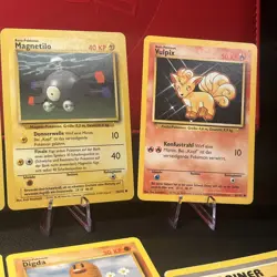 Pokemon 1. Editon Base Set 8 Karten Vintage Sammlung 51/102 53/102 - Image 3