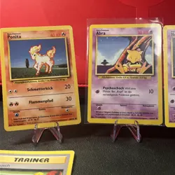Pokemon 1. Editon Base Set 8 Karten Vintage Sammlung - Image 3