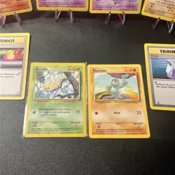 Pokemon 1. Editon Base Set 8 Karten Vintage Sammlung - Image 5