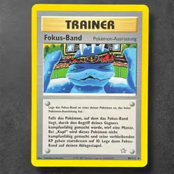 Fokus-Band 86/111 Pokemon Trainer - Neo Genesis - Deutsch Vintage - Image 1