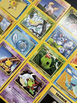 Vintage Pokemonkarten Sammlung Deutsch 15 Karten - 27/111 53/75 1. Edition - Image 2