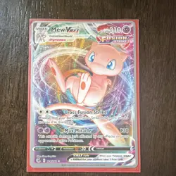 Pokemon Mew VMAX Fusion Strike Ultra Rare Holo 114/264 World Championships 2023 - Image 1