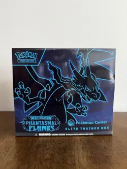 Pokemon Phantasmal Flames Pokemon Center Elite Trainer Box Sealed - Image 1