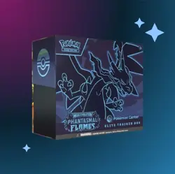Pokemon TCG: Phantasmal Flames - Pokemon Center ETB Elite Trainer Box (Sealed) - Image 1