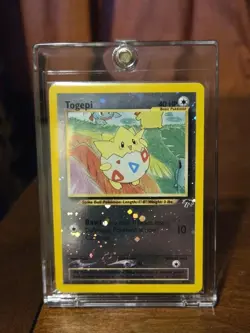 Togepi 04/18 Southern Islands Reverse Holo NM/LP Magnetic Case Pokemon TCG SWIRL - Image 3