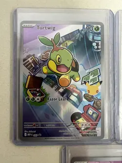 Pokemon 2026 First Partner Illustration Series 1 Set Turtwig, Chimchar, Piplup - Image 3