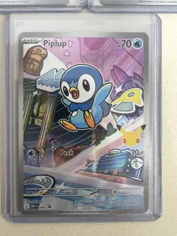 Pokemon 2026 First Partner Illustration Series 1 Set Turtwig, Chimchar, Piplup - Image 5