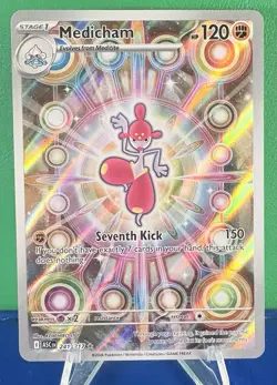 Pokemon TCG Medicham 241/217 Ascended Heroes Illustration Rare - Near Mint - Image 1