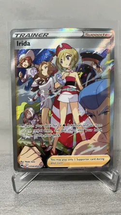 Pokemon TCG - Irida Crown Zenith: Galarian Gallery GG63/GG70 Full Art Holo Rare - Image 1