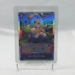 • Ms. Wednesday • EB01-034 SR Extra Booster Memorial Collection One Piece TCG NM - Image 1