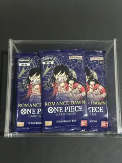 OP01 One Piece Pre Errata Booster Pack Romance Dawn English - Image 1