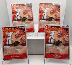 Curly Dadan Playset - OP13-009 x4 - Carrying On His Will - One Piece TCG - Image 1