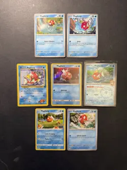 7 Magikarp Pokemon Card Collection Holo Reverse WOTC SM SWSH SV PTCG A2 - Image 1