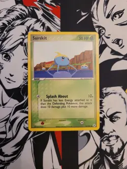 Surskit (EX Hidden Legends) 76/101 Common Pokemon TCG Card - NM - Image 1