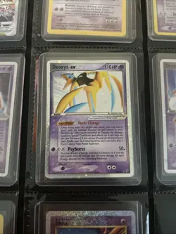Deoxys EX Attack Forme Holo Card 98/107 MP Condition - Image 1