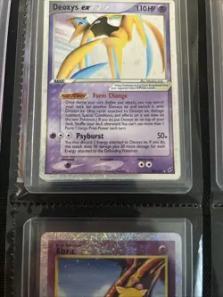 Deoxys EX Attack Forme Holo Card 98/107 MP Condition - Image 3
