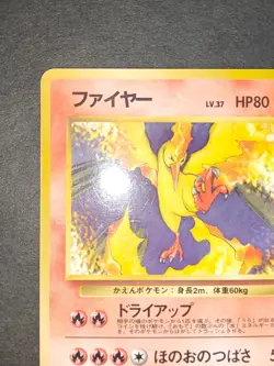 LP Moltres No. 146 Glossy Old back Vending Series 2 Pokemon Card Japanese eb258 - Image 3