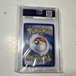 Pokemon Murkrow SV02 Paldea Evolved 021 Prerelease Staff Holo PSA 9 English Card - Image 2